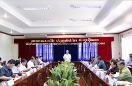 Đoàn đại biểu cấp cao Việt Nam thăm và làm việc tại tỉnh Viêng Chăn