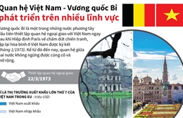 Quan hệ Việt Nam - Vương quốc Bỉ phát triển trên nhiều lĩnh vực