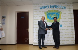 Đại sứ Việt Nam tại Ukraine được trao tặng Huy chương Nhà nước pháp quyền và công lý