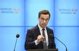Quốc hội Thụy Điển bầu ông Ulf Kristersson làm Thủ tướng mới 
