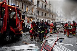 Vụ nổ tiệm bánh làm rung chuyển Paris là do rò rỉ khí ga, ít nhất 12 người bị thương