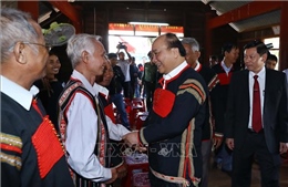 Thủ tướng chúc Tết, tặng quà đối tượng chính sách, hộ dân tộc thiểu số tại Đắk Nông