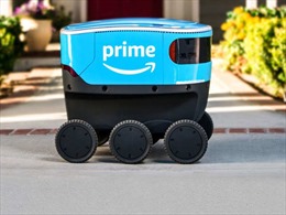 Amazon thử nghiệm dịch vụ giao hàng bằng người máy
