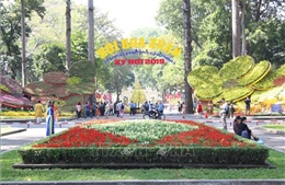 Hội hoa Xuân Kỷ Hợi tại TP Hồ Chí Minh mở cửa từ ngày 31/1 đến 10/2