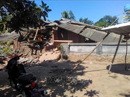 Động đất mạnh rung chuyển miền Đông Indonesia
