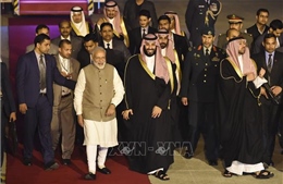 Thái tử Saudi Arabia thăm Ấn Độ 