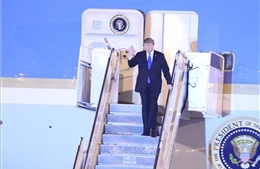 Truyền thông quốc tế trông đợi diễn biến hội nghị sau khi Tổng thống Mỹ tới Việt Nam 