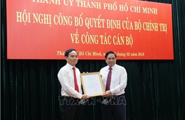 Điều động đồng chí Trần Lưu Quang làm Phó Bí thư Thường trực Thành ủy TP Hồ Chí Minh