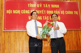 Bộ Chính trị chỉ định ông Phạm Viết Thanh làm Bí thư Tỉnh ủy tỉnh Tây Ninh