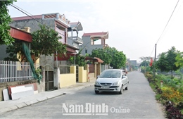 Huyện Vụ Bản (Nam Định) đạt chuẩn nông thôn mới