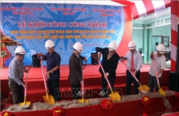 Khởi công phục dựng Nhà làm việc Bộ ngoại giao của Di tích Trụ sở Chính phủ Cách mạng lâm thời CH miền Nam Việt Nam