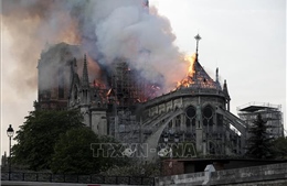 Các chuyên gia tìm cách cứu phần còn sót lại của Nhà thờ Đức Bà Paris