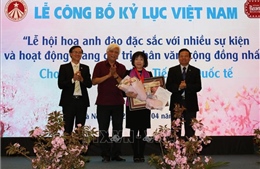 Lễ hội hoa anh đào xác lập kỷ lục Việt Nam