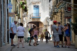 Lượng du khách nước ngoài đến Cuba tăng 7,2%