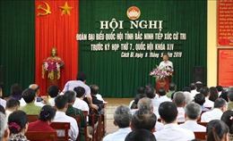 Bộ trưởng Bộ Công an Tô Lâm tiếp xúc cử tri tại tỉnh Bắc Ninh