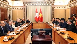 TP Hồ Chí Minh thúc đẩy hợp tác với Liên bang Thụy Sỹ 