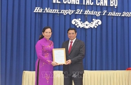 Đồng chí Lê Thị Thủy giữ chức Bí thư Tỉnh ủy Hà Nam