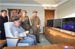 Nhà lãnh đạo Kim Jong-un bình luận về vụ phóng tên lửa của Triều Tiên 
