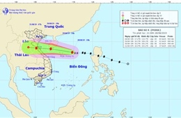 Bão số 4 tiếp tục mạnh thêm