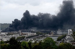 Vụ cháy nhà máy hóa chất ở Pháp có thể làm phát tán dioxine