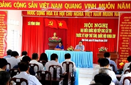 Nông thôn mới phải làm cho đời sống người dân được nâng cao