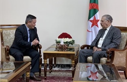 Chủ tịch Hội đồng Quốc gia Algeria mong muốn tăng cường quan hệ hợp tác với Việt Nam