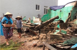 Cứu trợ khẩn cấp người dân bị thiệt hại do cơn bão số 5 tại Bình Định