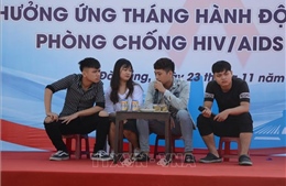 Đà Nẵng mít tinh hưởng ứng Tháng hành động phòng chống HIV/AIDS