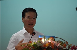 Trưởng ban Tuyên giáo Trung ương tiếp xúc cử tri tại thành phố Long Khánh, Đồng Nai