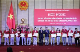 Hà Nội: Khen thưởng các huấn luyện viên, vận động viên đạt thành tích xuất sắc tại SEA Games 30