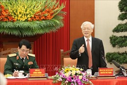 Tổng Bí thư, Chủ tịch nước Nguyễn Phú Trọng gặp mặt đại biểu điển hình tiên tiến toàn quốc