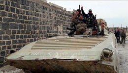 Quân đội Syria tiến đến thành phố chiến lược Maaret al-Numan 