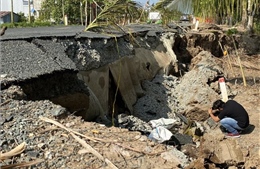 Thành lập tổ giám định nguyên nhân sụt lún tuyến đường hơn 700 tỷ đồng ở Cà Mau
