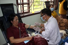 Quảng Trị: Khoảng 500 người tham gia hiến máu tại &#39;Lễ hội Xuân Hồng&#39;