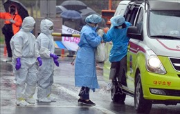 Dịch COVID-19: Hàn Quốc ghi nhận thêm 367 ca nhiễm, nâng tổng số lên 7.134 ca