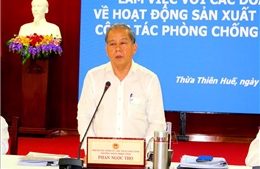 Dịch COVID-19: Thừa Thiên-Huế đồng hành cùng doanh nghiệp khắc phục khó khăn