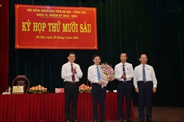 Ông Lê Ngọc Khánh được bầu làm Phó Chủ tịch UBND tỉnh Bà Rịa-Vũng Tàu