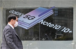 Samsung là hãng bán điện thoại thông minh 5G lớn nhất thế giới trong quý I/2020