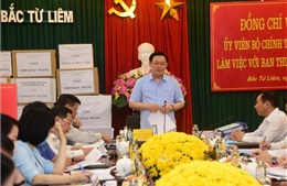 Bí thư Thành ủy Hà Nội: Xây dựng quận Bắc Từ Liêm là nơi đáng sống bậc nhất Thủ đô