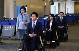 Nhật Bản ra mắt thiết bị vận chuyển hành khách tự động tại sân bay