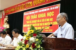Tôn vinh 3 vị Tiến sĩ Nho học họ Nguyễn ở Ninh Giang
