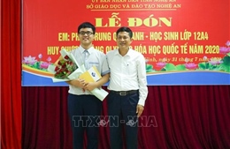 Bí quyết giành HCV Olympic Hóa học quốc tế của chàng trai xứ Nghệ