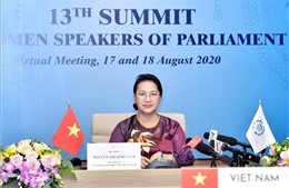 Chủ tịch Quốc hội dự Hội nghị thượng đỉnh các nữ Chủ tịch Quốc hội thế giới lần thứ 13