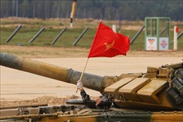 Vỡ òa cảm xúc Xe tăng hành tiến Việt Nam tại Army Games 2020