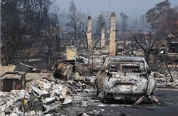 Khói từ những đám cháy rừng tại Mỹ đã lan tới châu Âu 