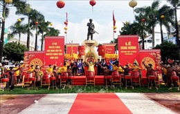 Dâng hương kỷ niệm 152 năm Anh hùng dân tộc Nguyễn Trung Trực hy sinh