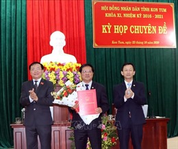 Ông Lê Ngọc Tuấn được bầu giữ chức Chủ tịch UBND tỉnh Kon Tum