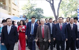 Tổng Bí thư, Chủ tịch nước Nguyễn Phú Trọng dự Lễ kỷ niệm 70 năm thành lập Trường THPT Nguyễn Gia Thiều