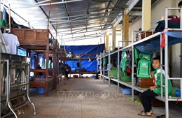 Học sinh Trà Bùi mong nhà bán trú sớm được xây dựng lại sau bão lụt