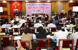 HĐND tỉnh Tây Ninh thông qua nhiều nghị quyết về phát triển kinh tế - xã hội